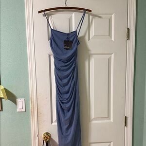 SEE YOU MONDAY Ruched Dress (XS)